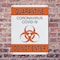 Signmission Quarantine Do Not Enter 1 OSHA Notice Sign, Plastic, 7in W x 10in L, 2PK OS-2PACK-NS-P-710-25576 - alternate 5